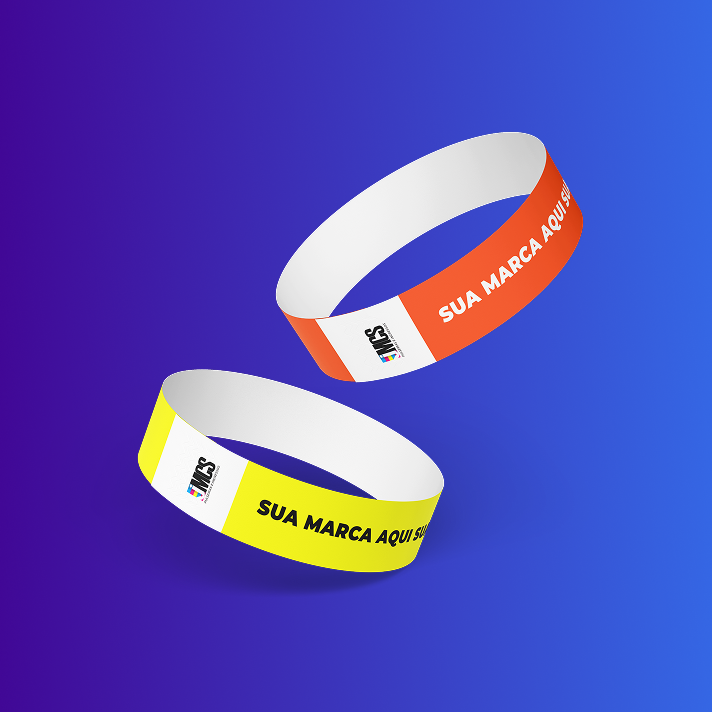 Pulseiras Tyvek